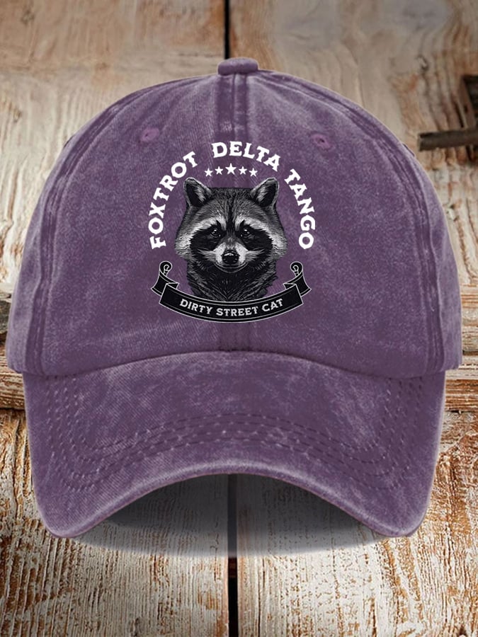 Unisex Foxtrot Delta Tango Print Baseball Cap