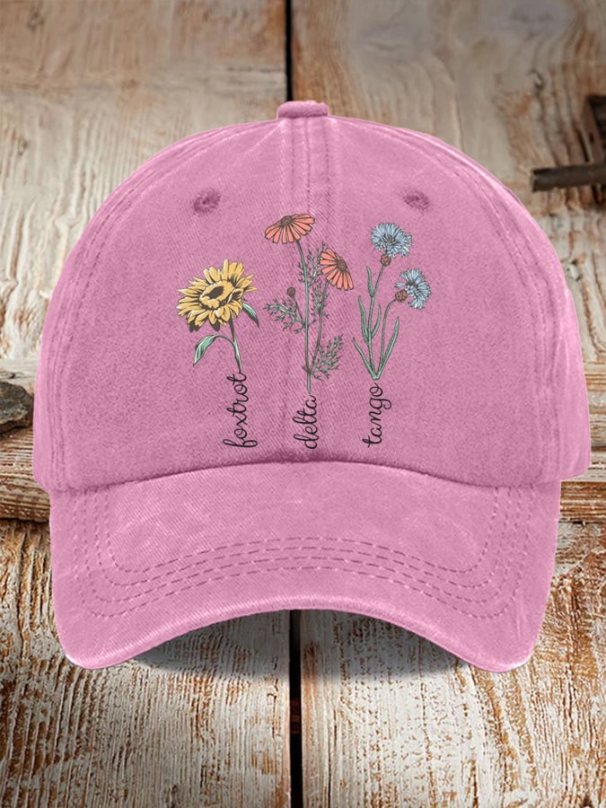 Unisex 'Foxtrot Delta Tango' Printed Hat