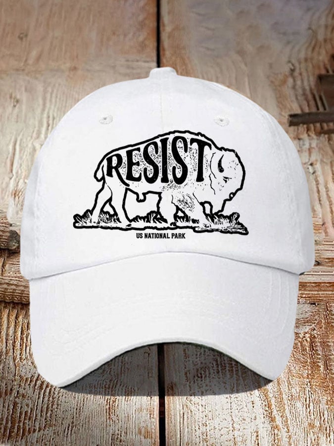 Protect Our National Parks Print Baseball Cap