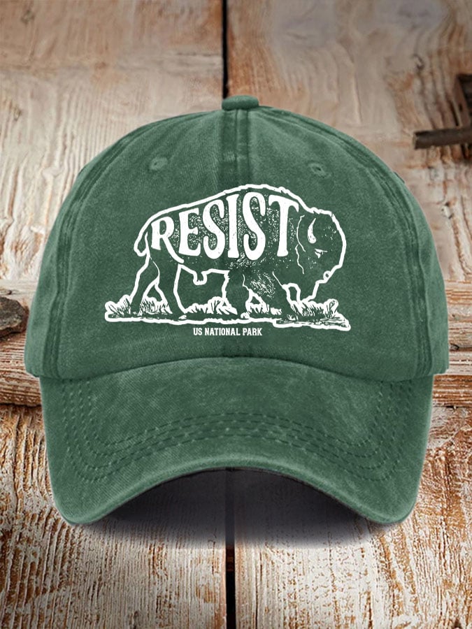 Protect Our National Parks Print Baseball Cap