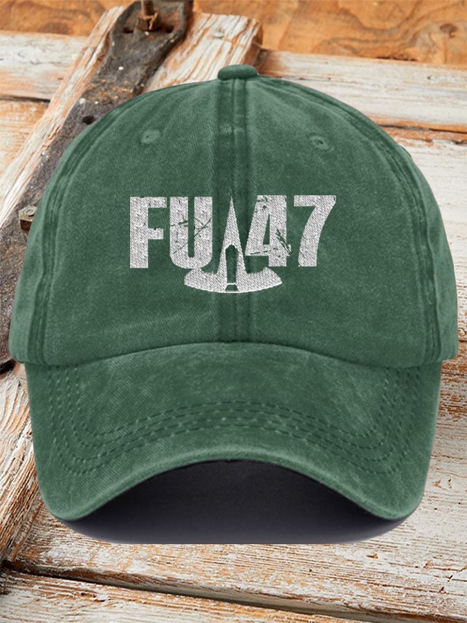 Unisex Retro Printed Baseball Cap