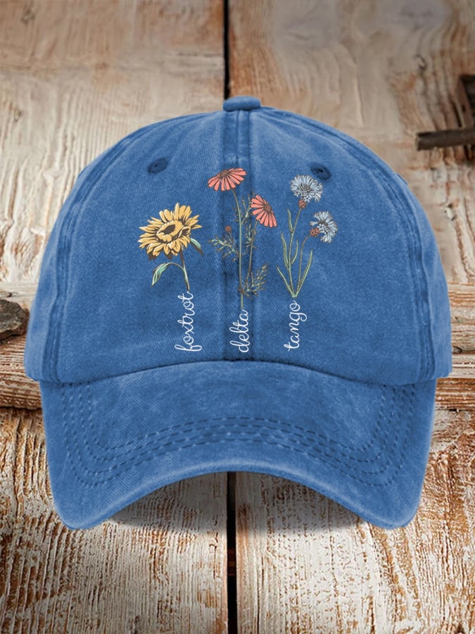 Unisex 'Foxtrot Delta Tango' Printed Hat