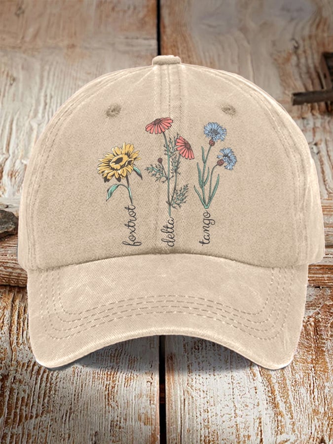 Unisex 'Foxtrot Delta Tango' Printed Hat