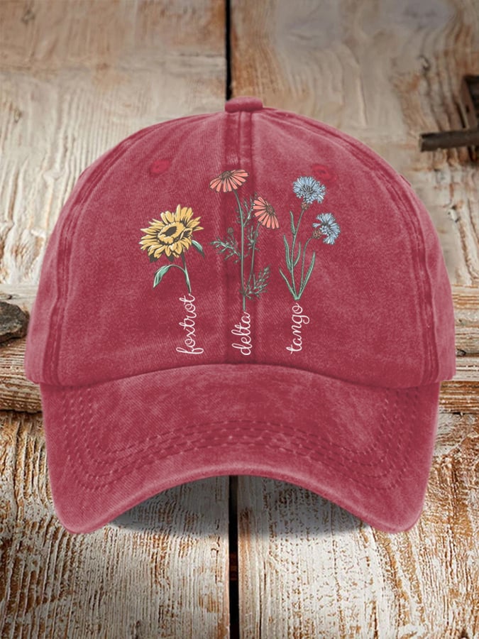 Unisex 'Foxtrot Delta Tango' Printed Hat