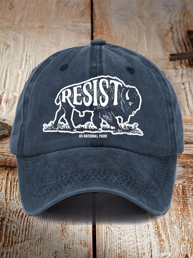 Protect Our National Parks Print Baseball Cap