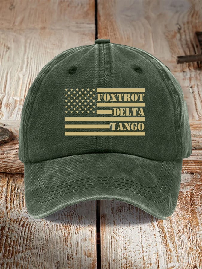 Unisex Fashion Flag Print Hat