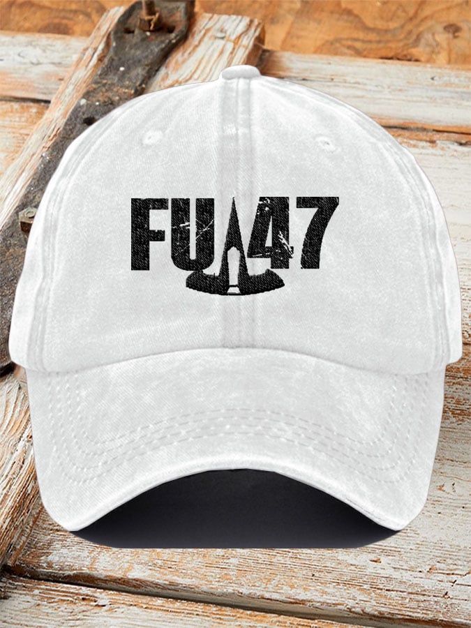 Unisex Retro Printed Baseball Cap