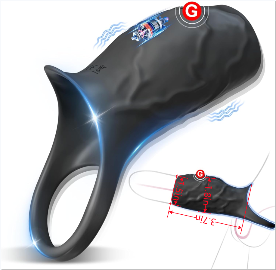 💥Supreme series for couples launched in April- Vibrating Penis Armor