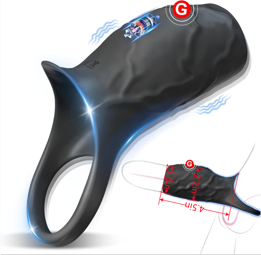 💥Supreme series for couples launched in April- Vibrating Penis Armor