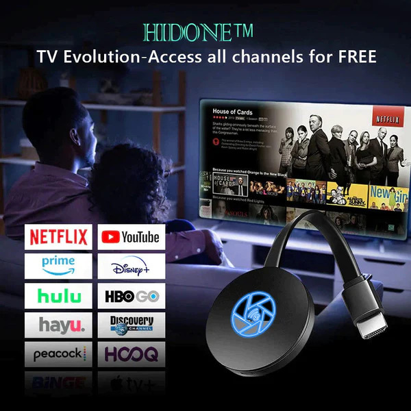 ✅HIDONE™ TV Streaming Device📺 - Access All Channels for Free - No Monthly Fee