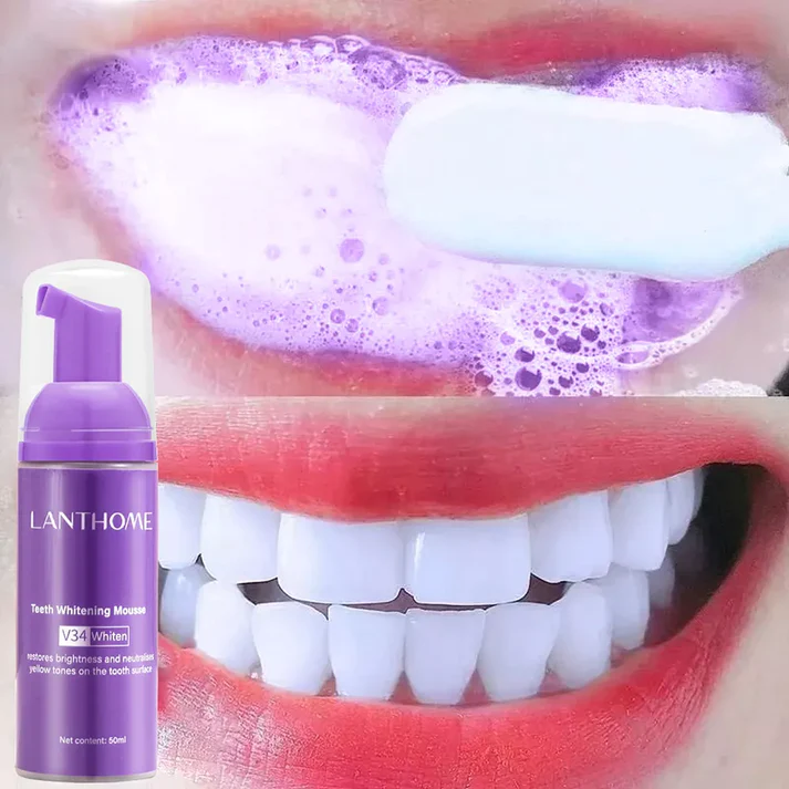  Mousse Cleaning Whitening Toothpaste