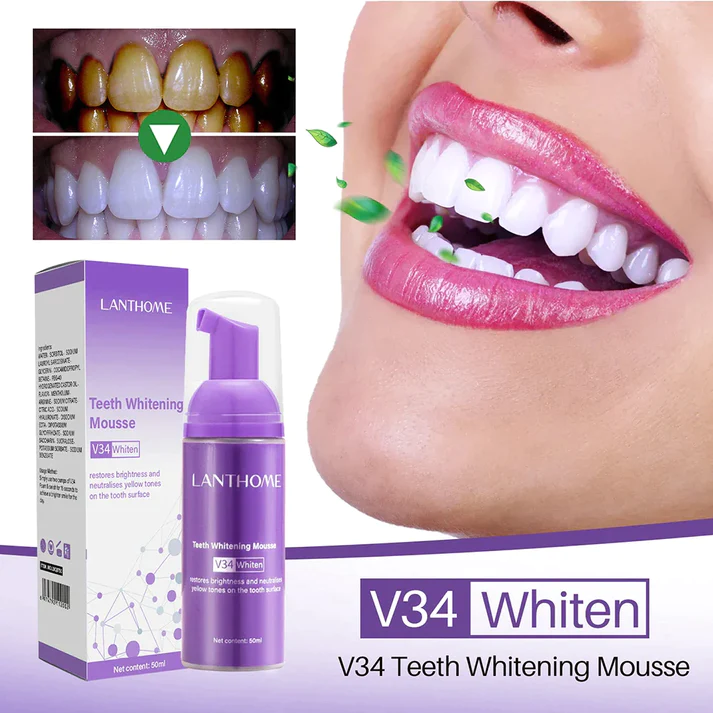  Mousse Cleaning Whitening Toothpaste