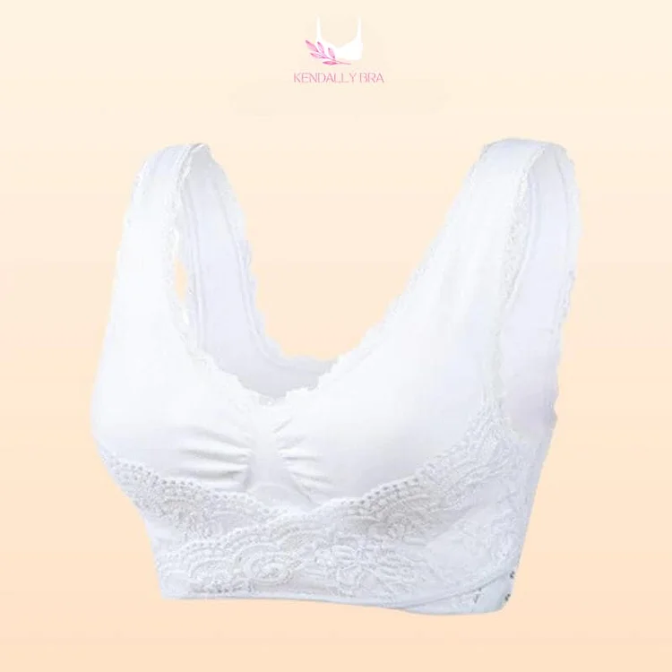 LAST DAY SALE 49% – Comfy Corset Adjustable Bra Front Cross Side Buckle Lace Bras