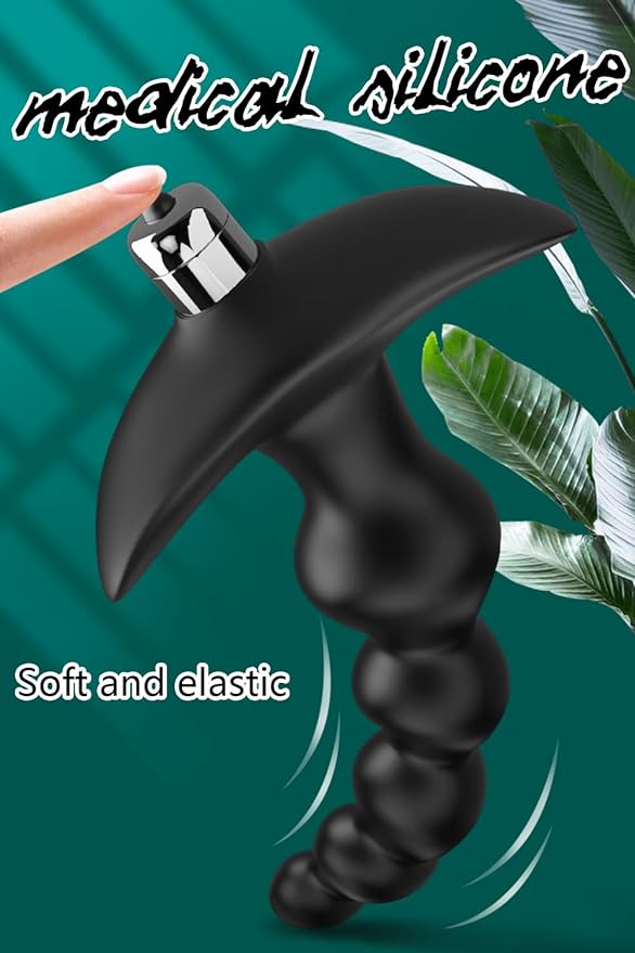 Vibrating Anal Beads Butt Plug