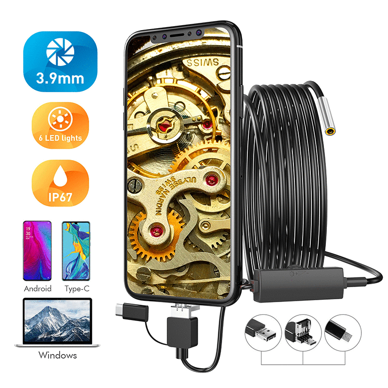 USB/WIFI Endoscope ( Universal across all platforms )