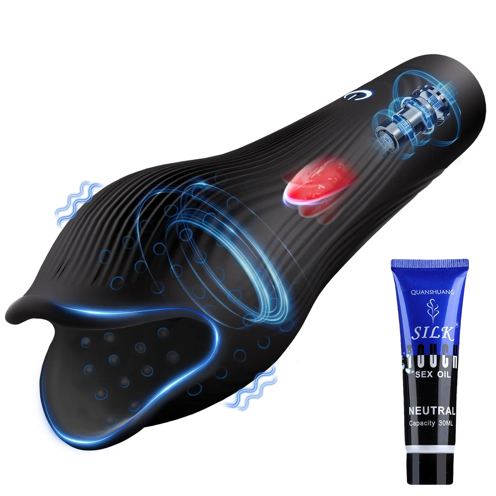 💥💥Bestselling Toy of 2025 😍 – Triple Pleasure Stroker