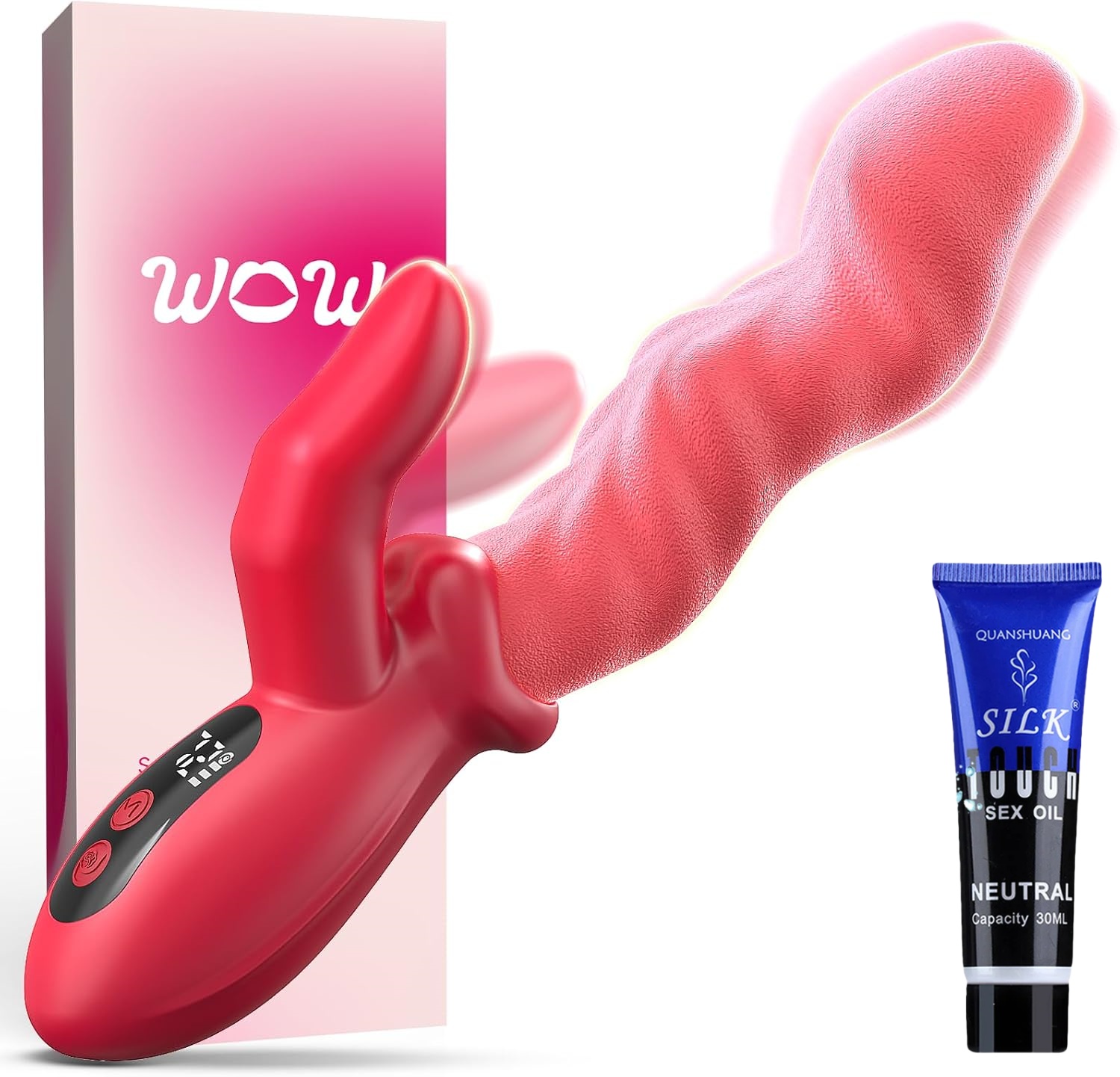 2025 Upgraded Realistic Tongue Sex Toy for Women-Blowjob King