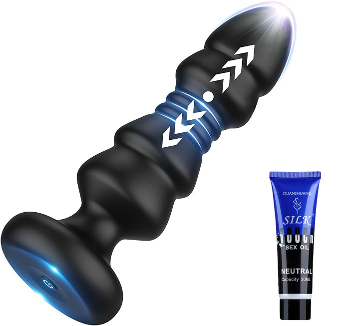 Christmas tree-Retractable anal plug