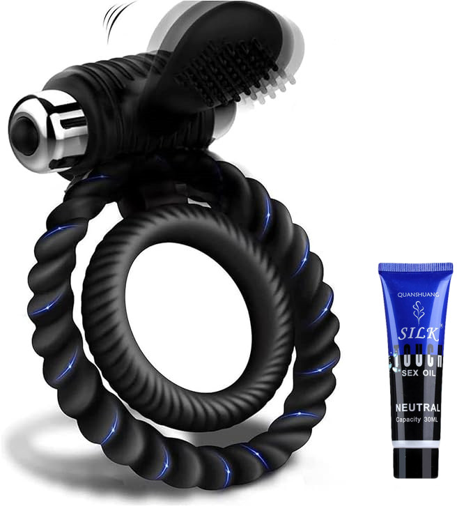 black panther- Sex Ring with Lasting Stronger Vibrator