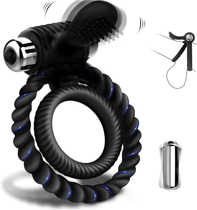 black panther- Sex Ring with Lasting Stronger Vibrator