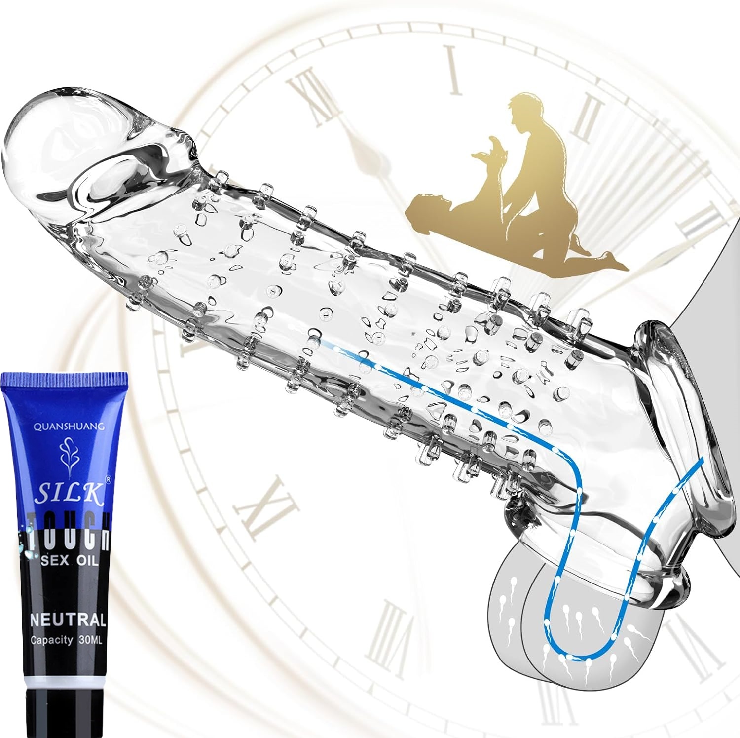 🔥🔥2024 latest hot style low price-Desire Shockwave💥 Penis Sleeve