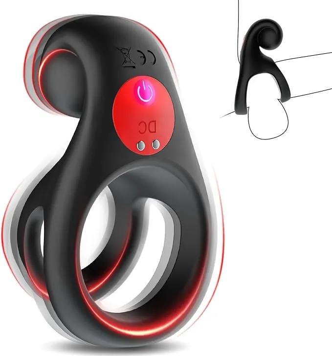 Special offer series for 2024😍- double vibrating cock ring