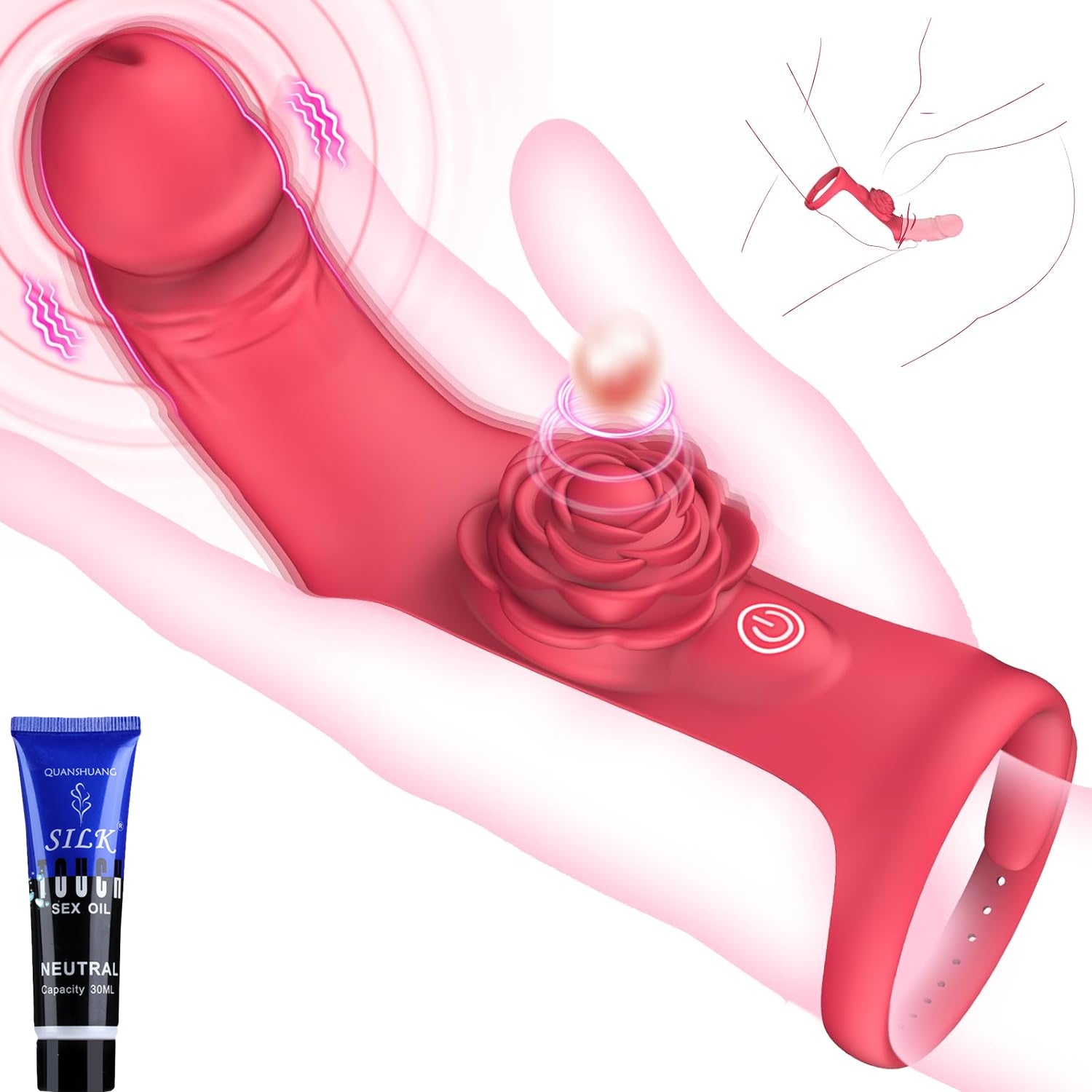 🔥The latest series in July-Realistic Dildo Clitoral Stimulator Toy 