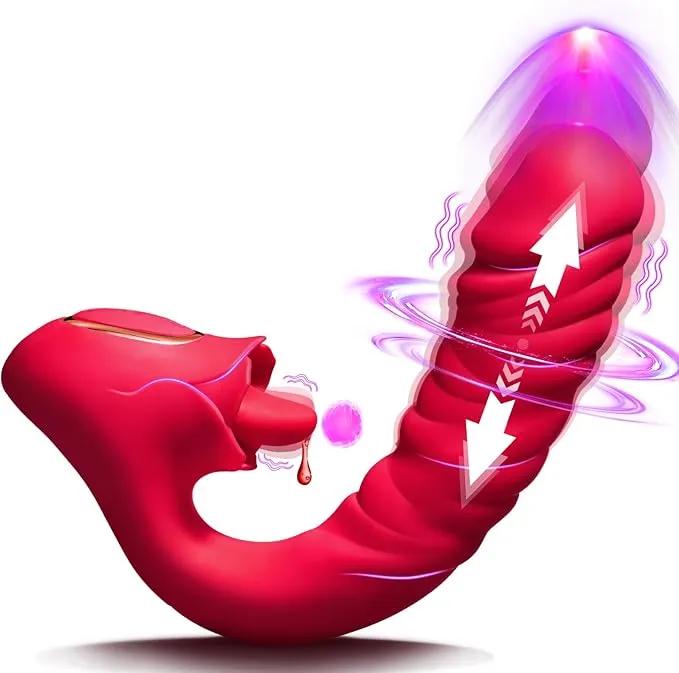 😜Summer Clearance Flash Sale Only $39.99-3 in 1 G-spot Dildo Vibrator