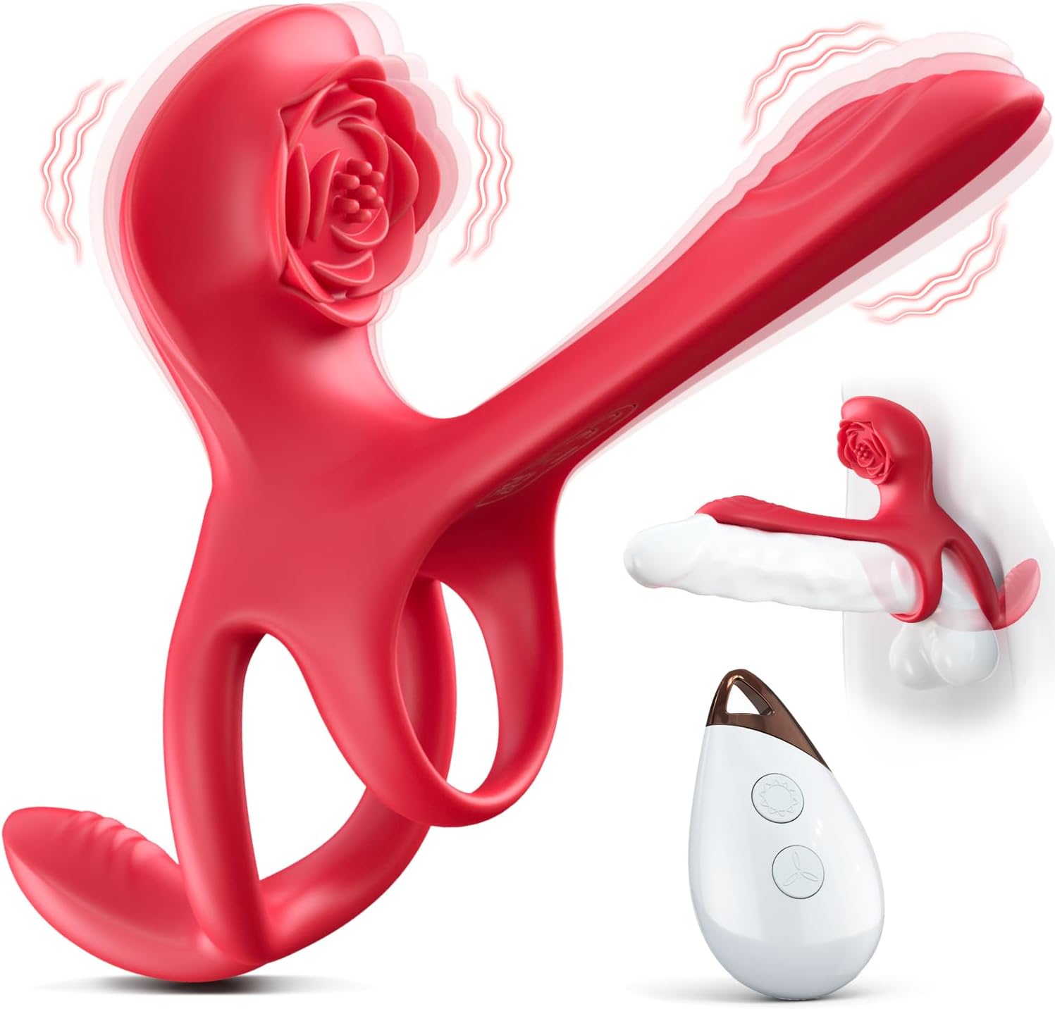 💥Special launch of supreme series in 2024-2-in-1 vibrating cock ring🌹
