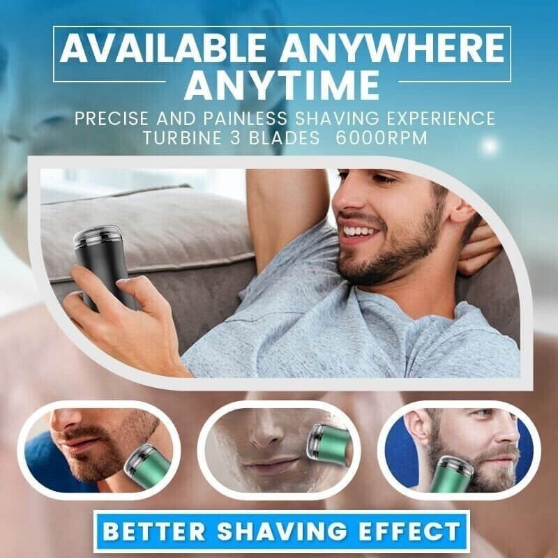 (🌲Hot Sale--48% OFF) Pocket Size Washable Electric Razor -Best Shaving Experience