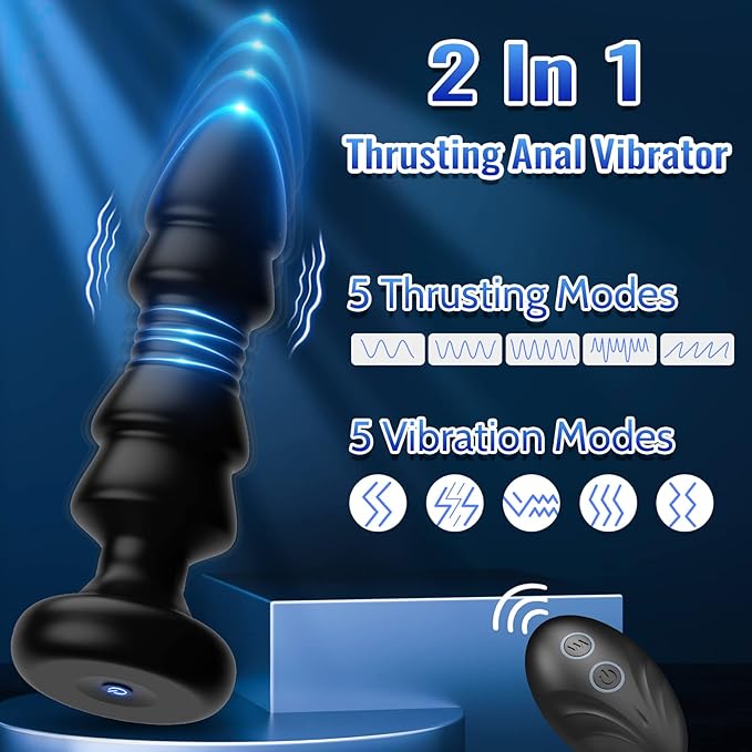 Christmas tree-Retractable anal plug