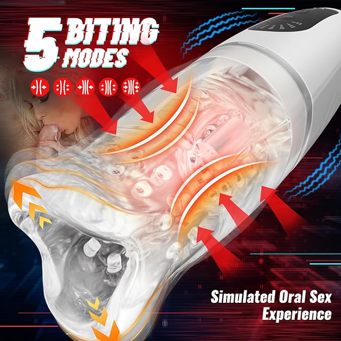 Ahri-Automatic Male Masturbator Oral Male Sex Toy