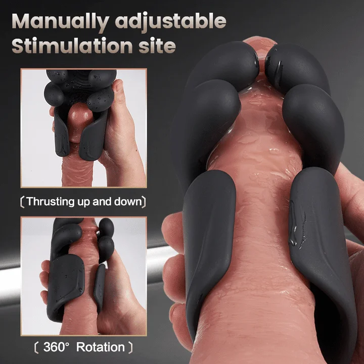 🏆Champion Trainer-10 Pulsating Vibrating Finger Penis Trainer