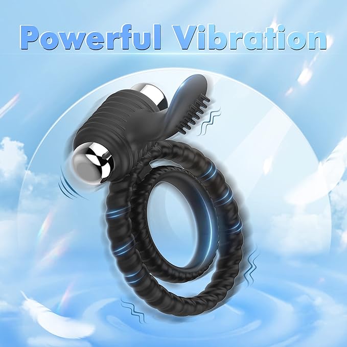 black panther- Sex Ring with Lasting Stronger Vibrator