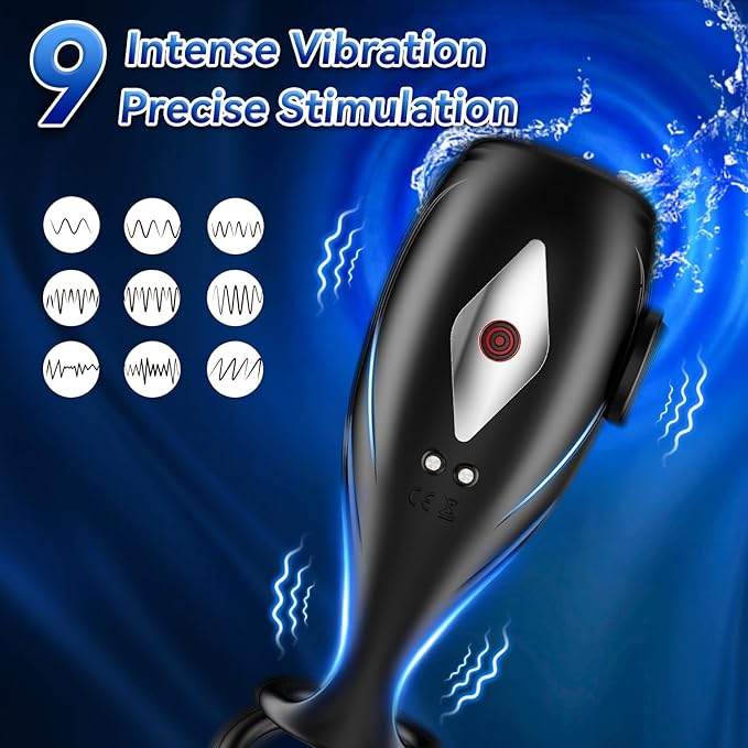 conquer your partner-3 in 1 Poppy  MALE SEX TOY 