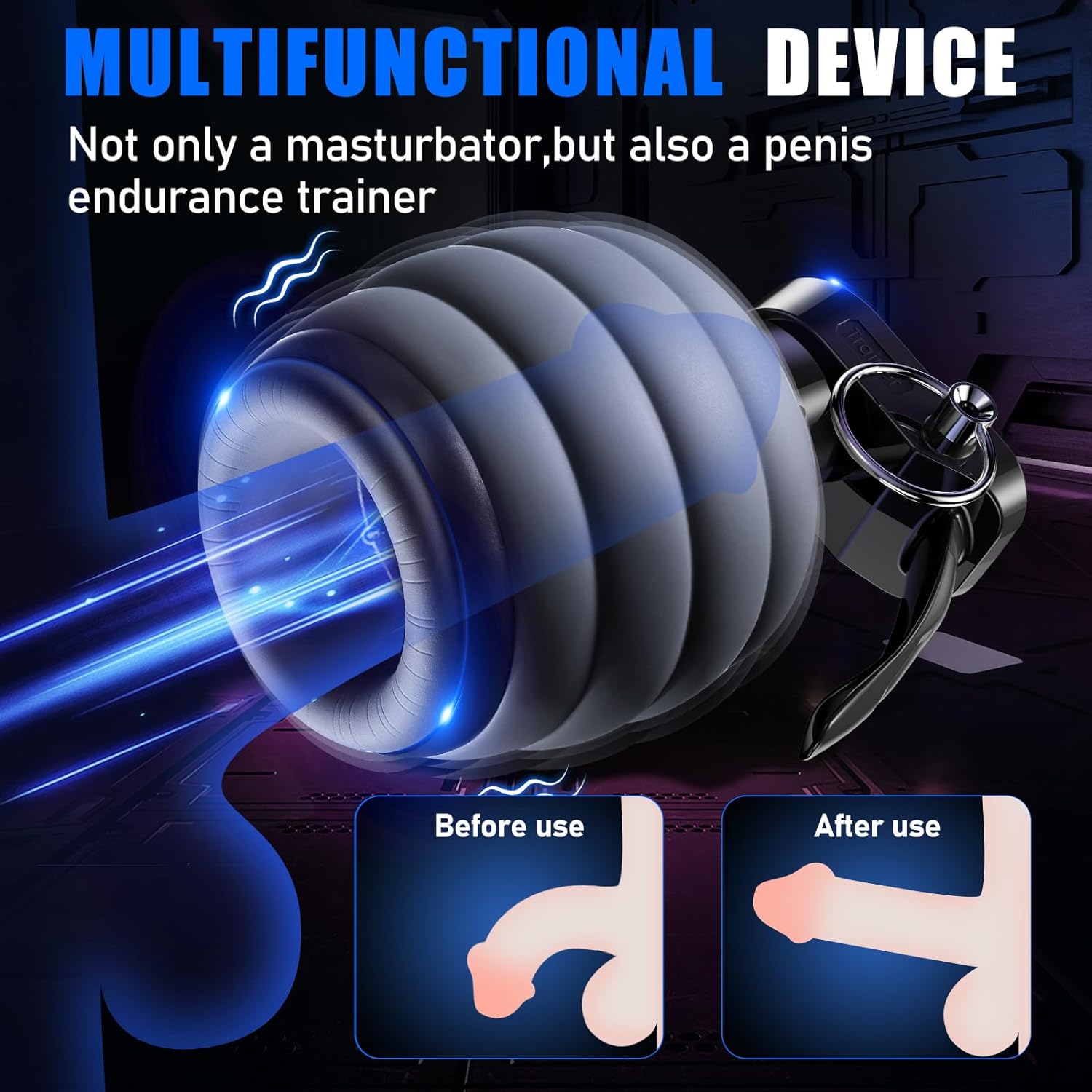 💥Introducing The Ultimate Sex Toy For Men-Multifunctional masturbator