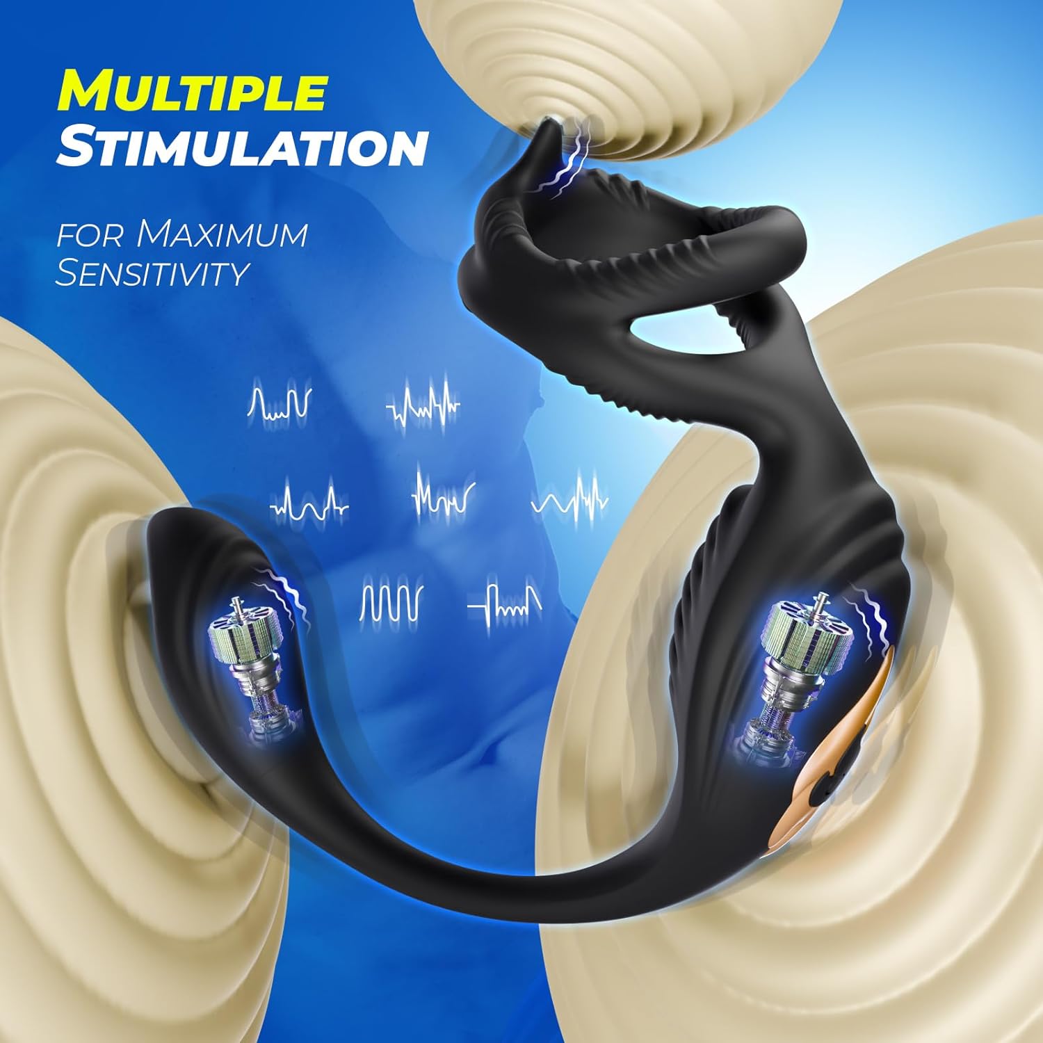 🔥Limited Time Offer on Couple Sets- 4 in 1 sex toy anal vibrator 