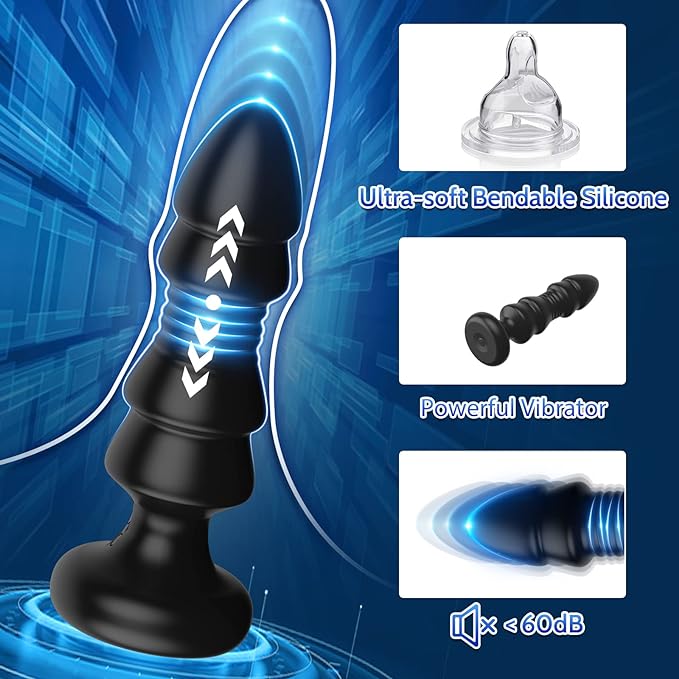 Christmas tree-Retractable anal plug