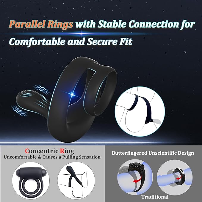 💥2024 Perfect Series-3 in 1 Vibrating  Ring 