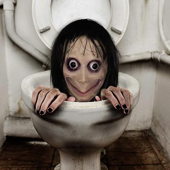 👻Halloween Special - Prank Scare MOMO Mask👹