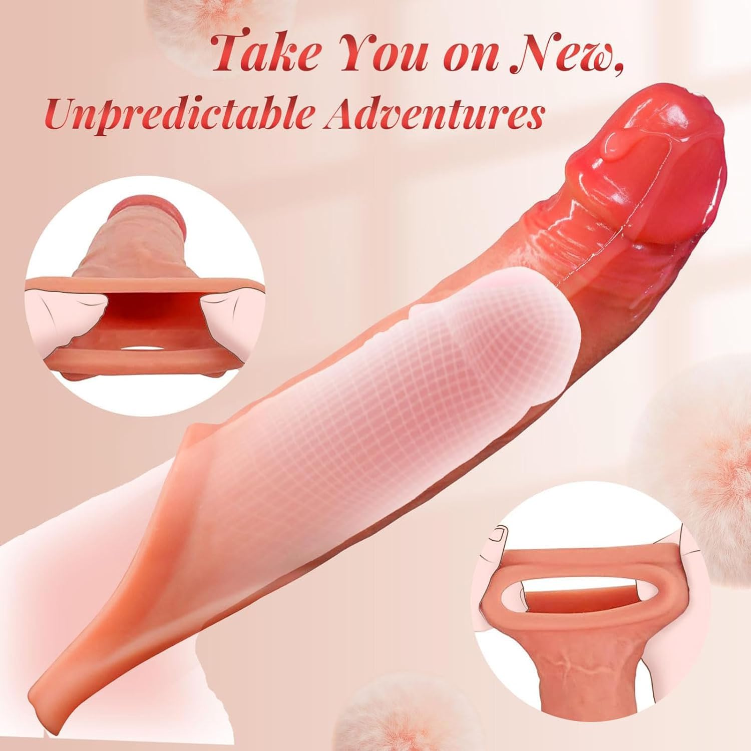 Special goddess series launched in summer-VIBRATING PENIS SLEEVE