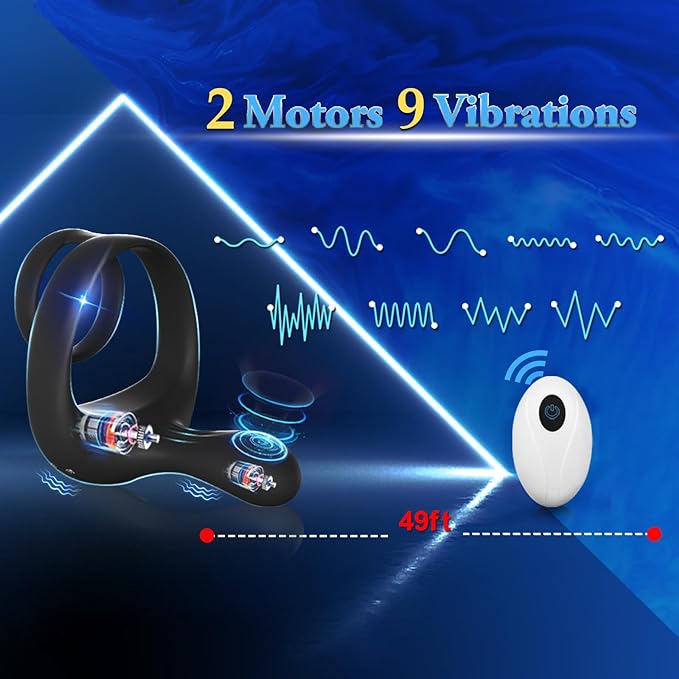 💥2024 Perfect Series-3 in 1 Vibrating  Ring 