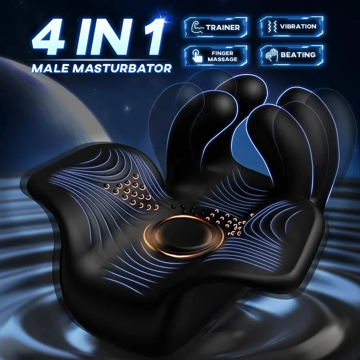 🏆Champion Trainer-10 Pulsating Vibrating Finger Penis Trainer