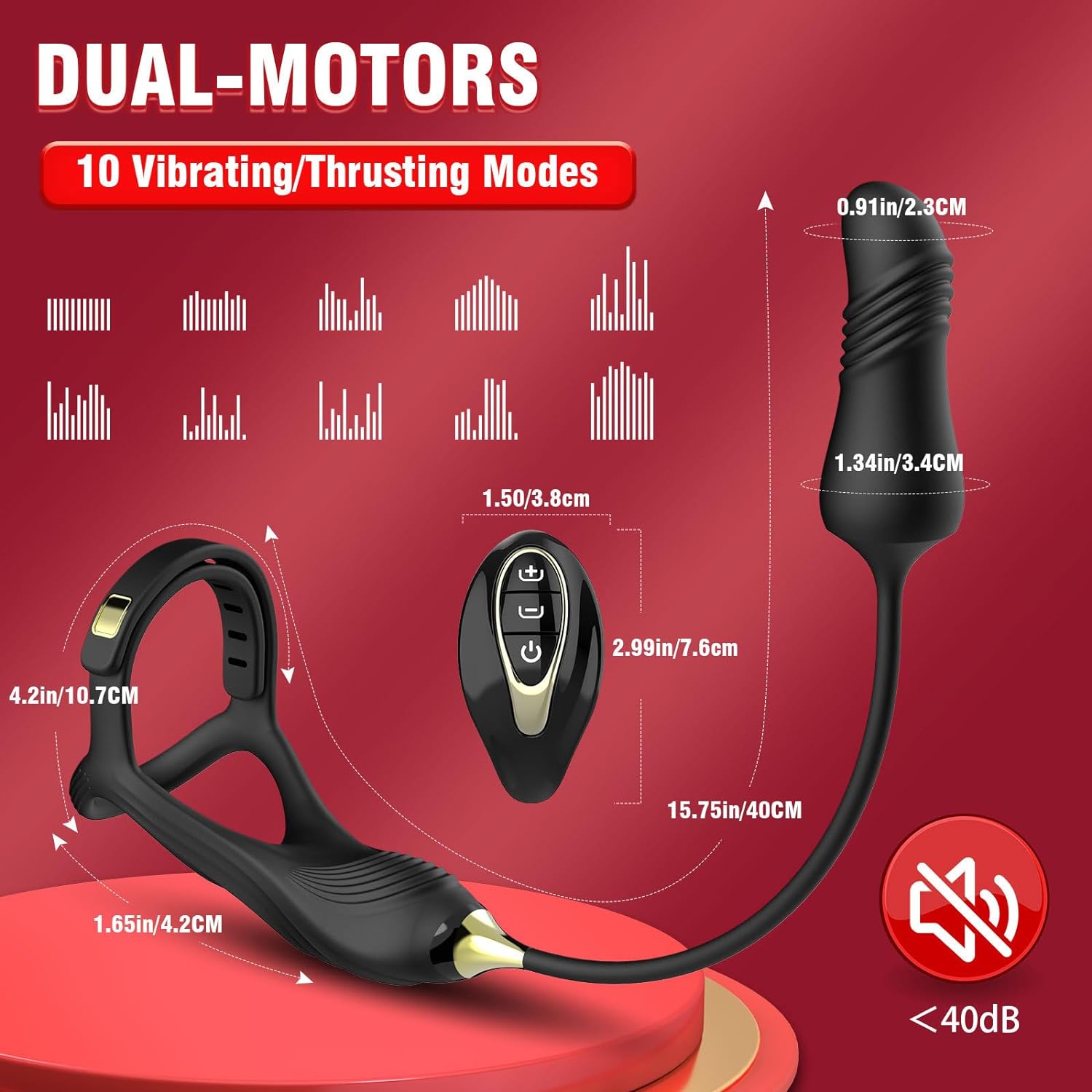 Super Couple series to launch in 2024-ChicLSQ 4-in-1 cock ring