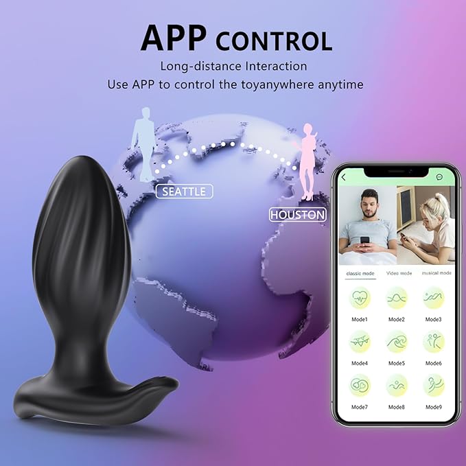 2024 Newly Upgraded Rotating Anal Vibrator Prostate Massager
