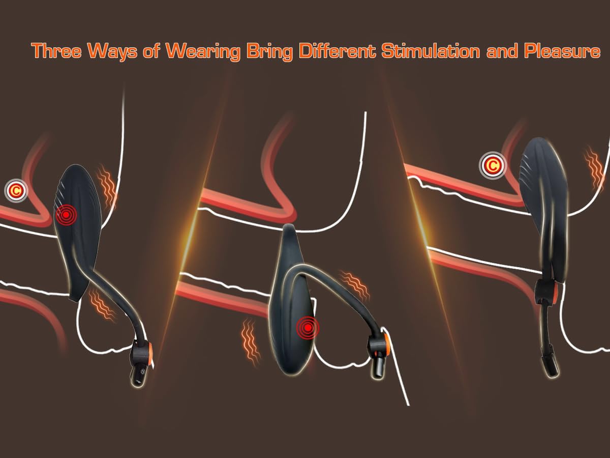 Latest Couple Series-3-in-1Adjustable Vibrating Cock Ring