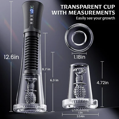 2025 Men’s New Technology Vacuum Therapy – 👑 3-in-1 PrimeMan™