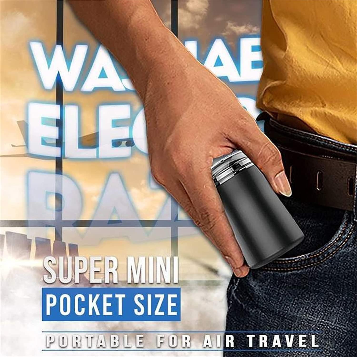 (🌲Hot Sale--48% OFF) Pocket Size Washable Electric Razor -Best Shaving Experience