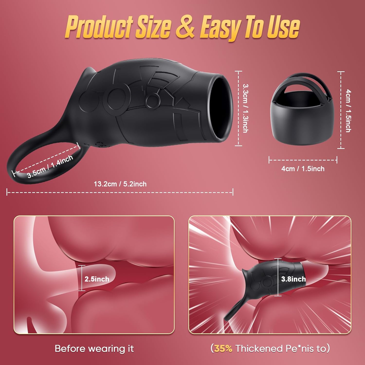 🚨Steamy Summer Sale $39.99 – Ultra Vibe Delay Cock Ring