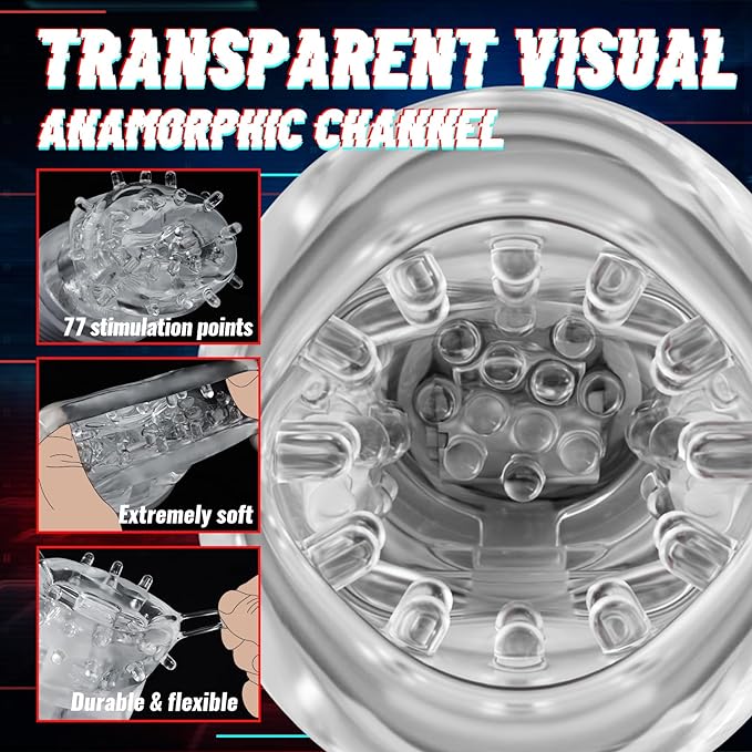 Ahri-Automatic Male Masturbator Oral Male Sex Toy
